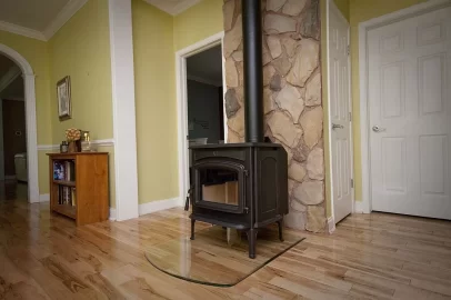 [Hearth.com] Jotul F55 Carrabassett w/ Morso glass hearth plate: Install complete!