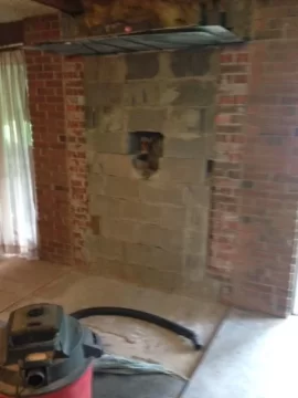 [Hearth.com] Fireplace insert to BK Stove install