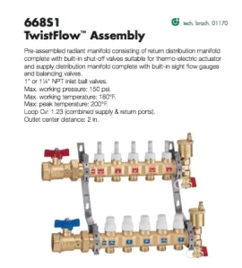 [Hearth.com] Manifold for Baseboard heat?