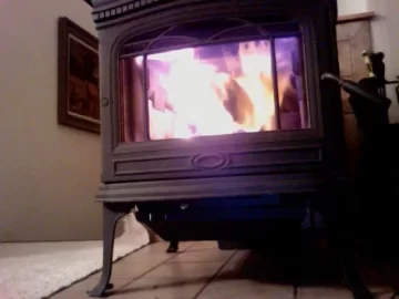 [Hearth.com] 1st fire of the season--it' a beautiful thing