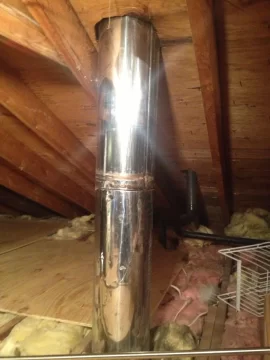 [Hearth.com] Venting pellet stove to existing single wall chimney pipe