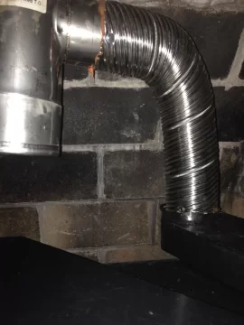 [Hearth.com] How to connect single wall flex to stove