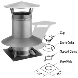 [Hearth.com] extending chimney flue...