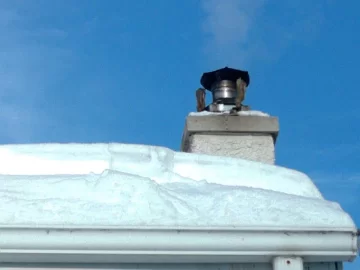 [Hearth.com] Chimney "ice art"