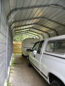 [Hearth.com] anyone use those metal carports for wood storage?