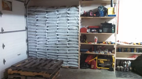 [Hearth.com] How do you unload and store your wood pellets?