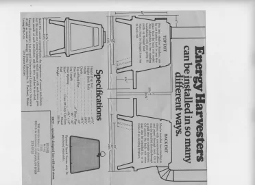 [Hearth.com] 1983 Energy Harvester stove specs