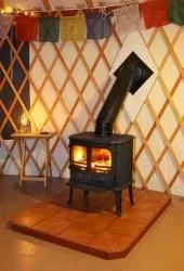 [Hearth.com] Looking for ideas for unconventional stove pipe application in yurt.