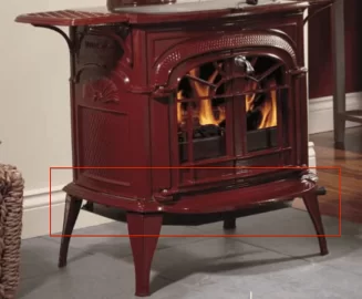 [Hearth.com] Vermont Casting Intrepid older model:  heat shield?