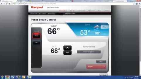 [Hearth.com] Looking for WiFi thermostat for Enviro M55 insert for use with smartphone. Any suggestions?