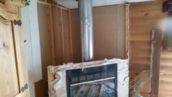 [Hearth.com] Manufactured Home Fireplace to Stove conversion