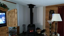 [Hearth.com] Manufactured Home Fireplace to Stove conversion