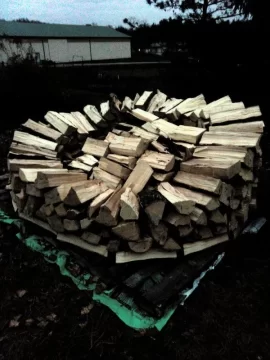 [Hearth.com] My first holz hausen wood stack