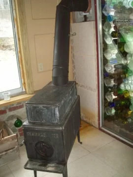 [Hearth.com] new installation for old Reginald airtight stove