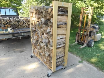 [Hearth.com] My new wood hauler...not a pickup...or a trailer...pics inside>