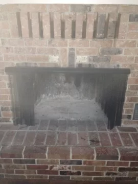 [Hearth.com] Stove insert into a open brick fireplace