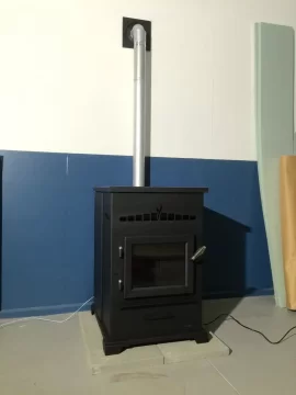 [Hearth.com] CAB50 installed in workshop.. finally!