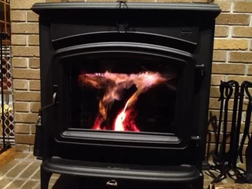 [Hearth.com] Inside paint flaking off new Jotul F55