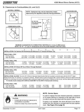 [Hearth.com] Clearance to Combustibles