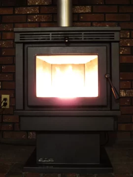 [Hearth.com] Our new-to-us pellet stove - thanks for all your help!