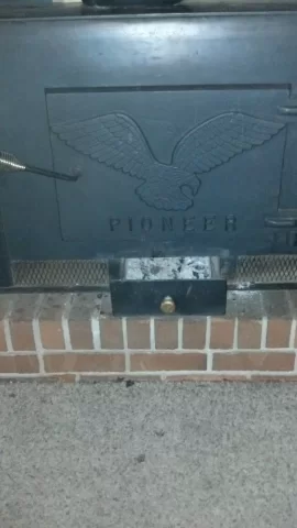 [Hearth.com] Back up and running OLD Pioneer Stove using a 8" liner