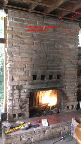 [Hearth.com] vents in chimney above roof: what do they do? 1958 'modern' house, flat roof