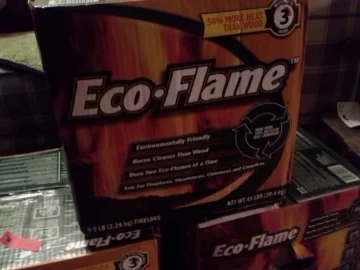 [Hearth.com] Eco Flame Fire Logs (Kinda Like A Bio Brick? ) ?....