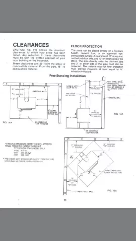 [Hearth.com] 13 inch clearance? thats it?