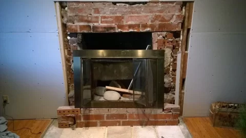 [Hearth.com] Woodburning fireplace remodel help