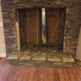 [Hearth.com] Prefab to Freestanding conversion