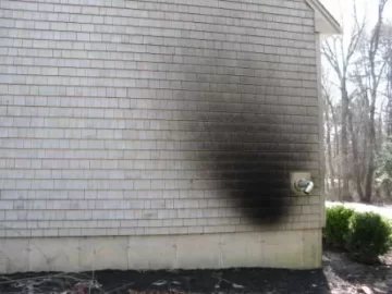 [Hearth.com] Black soot on side of house--Is this normal???