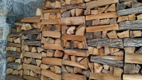 [Hearth.com] Steel Log Rack with Cover