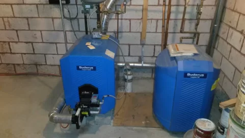 [Hearth.com] Installing Wood Gassification Boiler With 1000 Gallon Thermal Storage