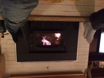 [Hearth.com] Drolet Escape 1800 install