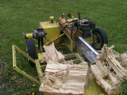 Making a Leaf Extension for a Log Splitter