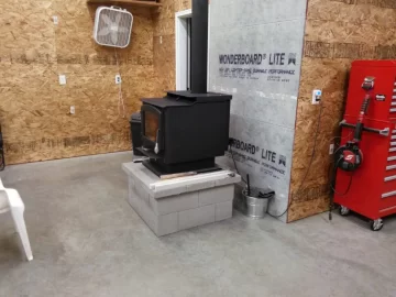 [Hearth.com] Raising stove off concrete floor?  What to use?