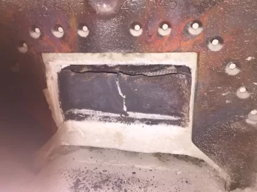 [Hearth.com] Yikes... 1035F on outside of stove!