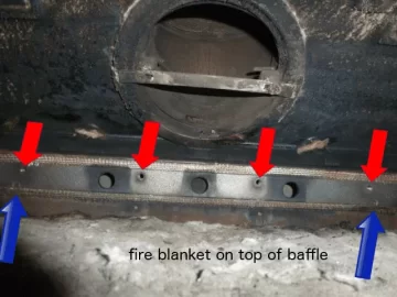 [Hearth.com] need help with reinstalling baffle on Morso 5660 insert