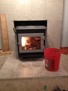 [Hearth.com] Got my Woodstock Ideal Steel hooked up and burning