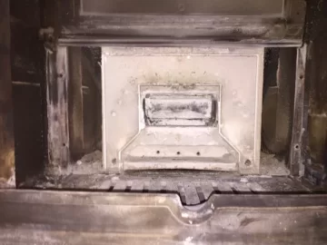 [Hearth.com] Yikes... 1035F on outside of stove!