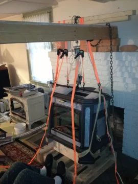 [Hearth.com] moving a 600lb woodstove