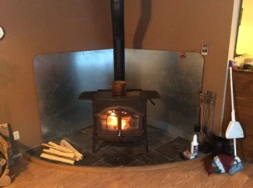 [Hearth.com] Moving a Quadrafire Isle Royale with a dolly