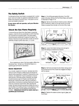 [Hearth.com] Looking for Wonderfire 2570 by Vermont Castings, LP conversion kit #5093 or compareable parts