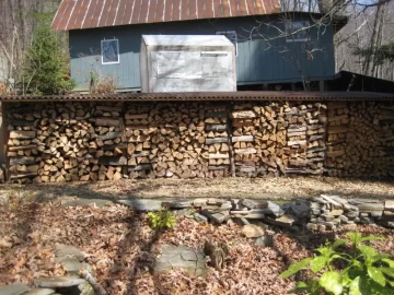 [Hearth.com] I Finished Refilling My Wood Shed Today!