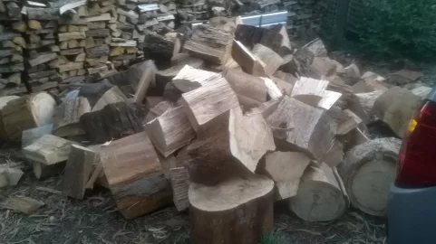 [Hearth.com] Can't wait to start burning - need some room for more wood......