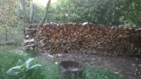 [Hearth.com] Can't wait to start burning - need some room for more wood......