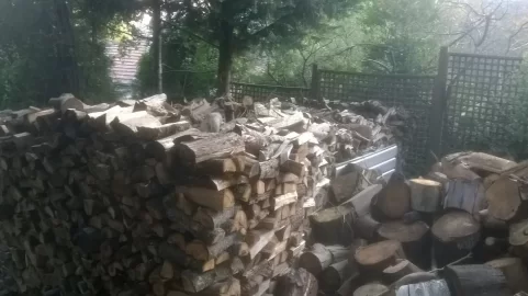 [Hearth.com] Can't wait to start burning - need some room for more wood......