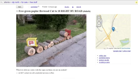 [Hearth.com] Craigslist laugh of the day.....