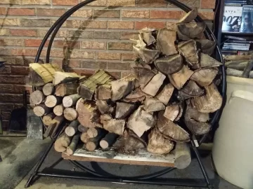 [Hearth.com] I'm down to burning small Chimenea wood