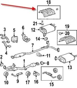 [Hearth.com] 2007 Camry Exhaust Heat Shield Loose and rattling over muffler? - Any suggestions?